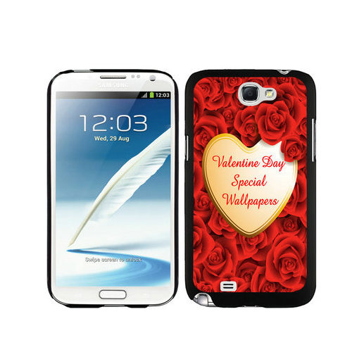 Valentine Rose Bless Samsung Galaxy Note 2 Cases DOU - Click Image to Close